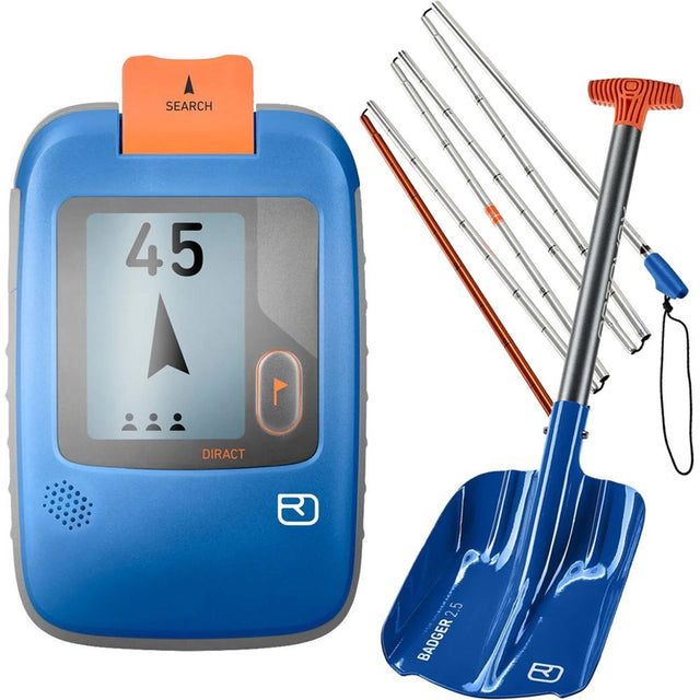 LVS Komplettset Ortovox Diract + Badger Lawinenschaufel + Alu 240 Sonde Produktbild 0