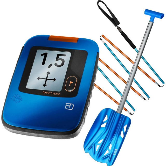 LVS Komplettset Ortovox Diract Voice + LACD Snow Shovel 2.0 + LACD Express Evo Lawinensonde Produktbild 0