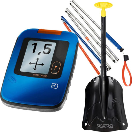 LVS Komplettset Ortovox Diract Voice + Pieps T 500 Race Lawinenschaufel + Alu 240 PFA Sonde Produktbild 0