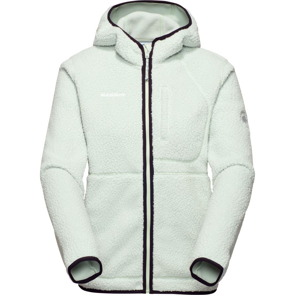 Mammut Falera Pro ML Hooded Damen Fleecejacke silver sage Produktbild 0