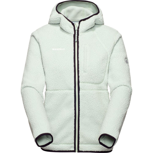 Mammut Falera Pro ML Hooded Damen Fleecejacke silver sage Produktbild 0