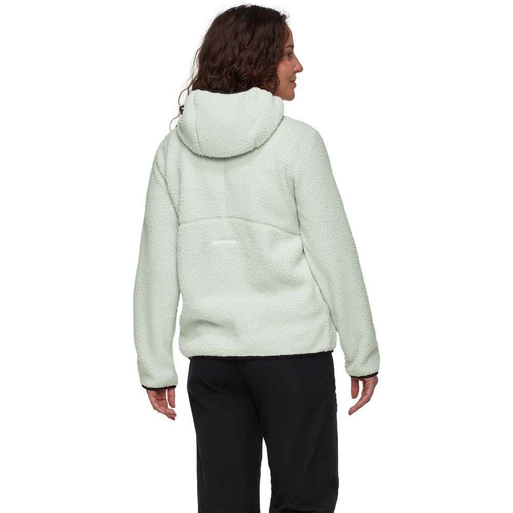 Mammut Falera Pro ML Hooded Damen Fleecejacke silver sage Produktbild 2