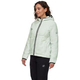 Mammut Falera Pro ML Hooded Damen Fleecejacke silver sage Produktbild 3