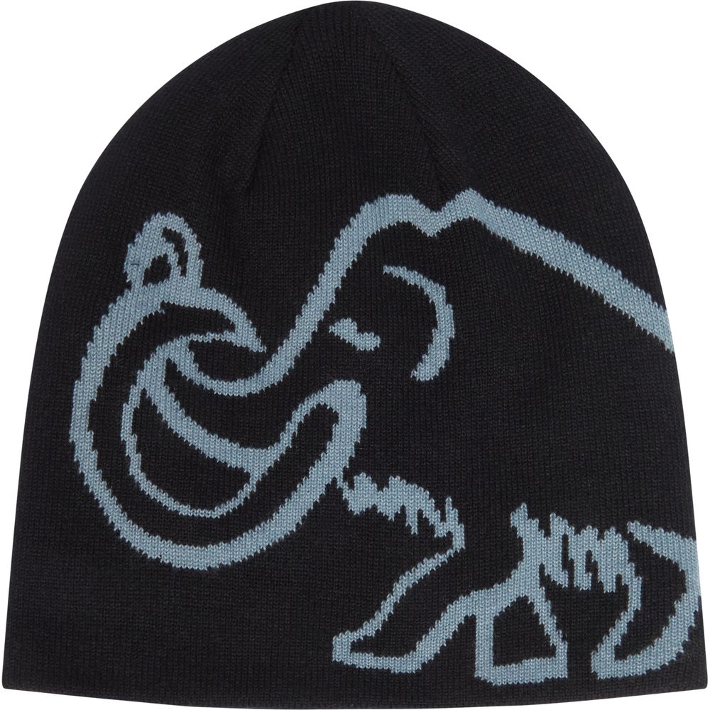 Mammut Logo Beanie Reversible Mütze black-strata Produktbild 0