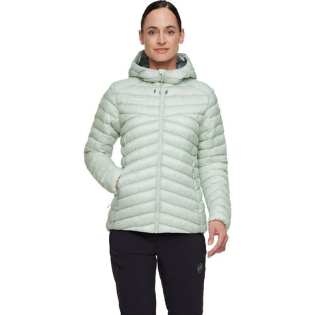 Mammut Lucendro IN Hooded Jacket Damen Isolationsjacke silver sage-strata Produktbild 1