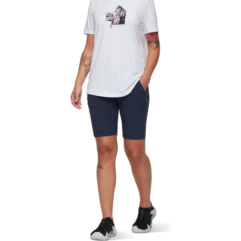 Mammut Runbold IV Damen Wandershorts marine Produktbild 1