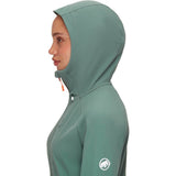 Mammut Ultimate Comfort SO Hooded Damen Softshelljacke dark jade Produktbild 3