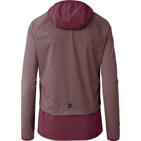 Martini Sportswear Hillclimb WB Hybrid Hooded Damen Windjacke clay-plume Produktbild 1