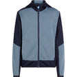 McKinley Aaki Kinder Fleecejacke melange blue  Produktbild 0