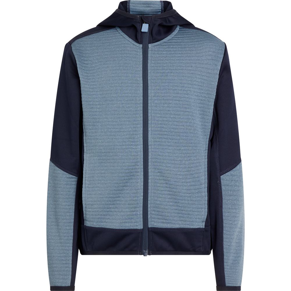 McKinley Aaki Kinder Fleecejacke melange blue  Produktbild 0