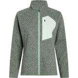 McKinley Arlita W Damen Fleecejacke melange-green-smoke Produktbild 0