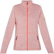 McKinley Daman Fleecejacke Rubin III mélange red light Produktbild 0