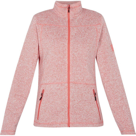 McKinley Daman Fleecejacke Rubin III mélange red light Produktbild 0