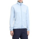 McKinley Damen Fleecejacke Roto II 997 melange blue lig Produktbild 3