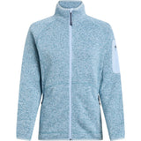 McKinley Damen Fleecejacke Skeena melange blue light Produktbild 0