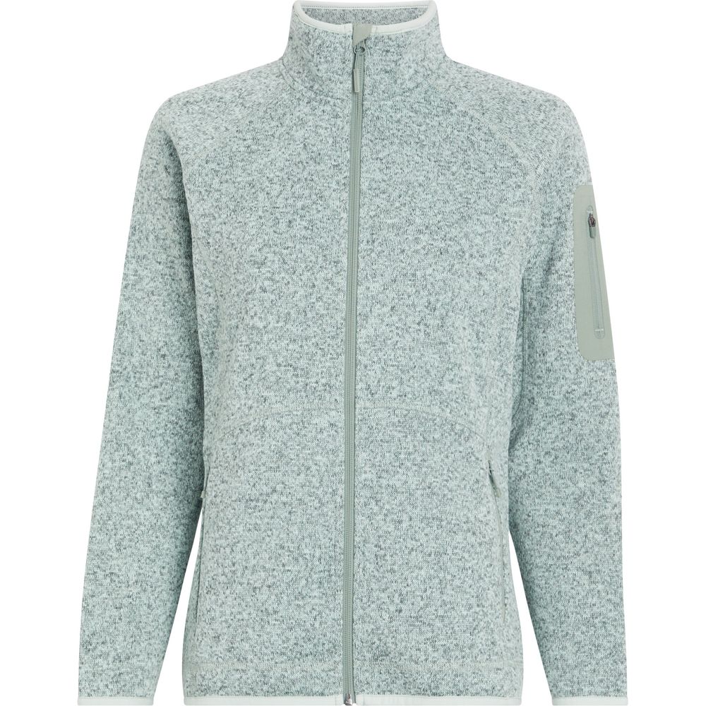 McKinley Damen Fleecejacke Skeena melange mint light Produktbild 0