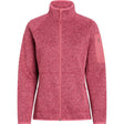 McKinley Damen Fleecejacke Skeena melange red Produktbild 0