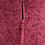 McKinley Damen Fleecejacke Skeena melange red Produktbild 2