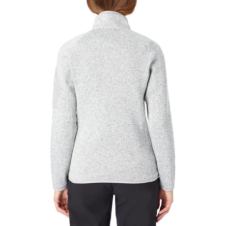 McKinley Damen Fleecejacke Skeena melange white Produktbild 1