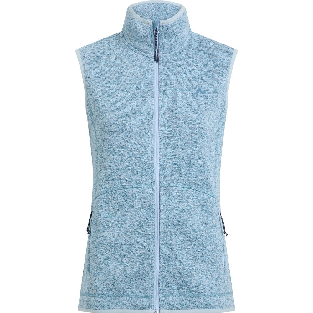 McKinley Damen Fleece-Weste Skeena Vst melange blue light Produktbild 0