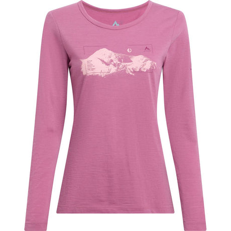 McKinley Damen Langarmshirt Shane III red wine Produktbild 0