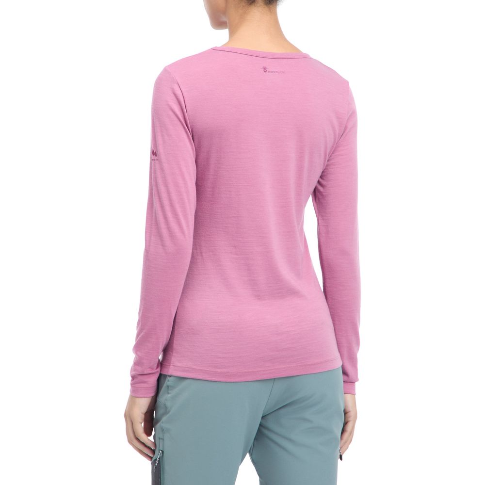 McKinley Damen Langarmshirt Shane III red wine Produktbild 1