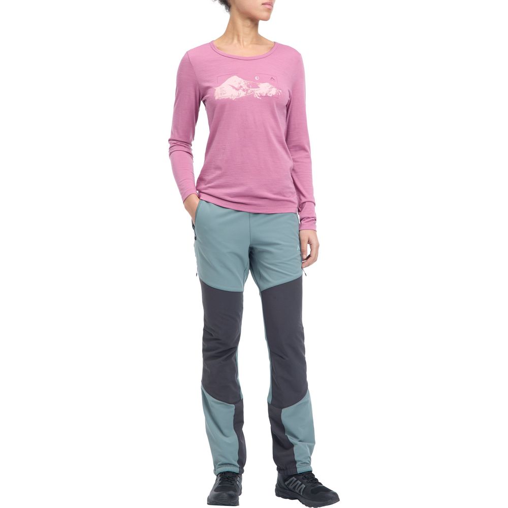 McKinley Damen Langarmshirt Shane III red wine Produktbild 2