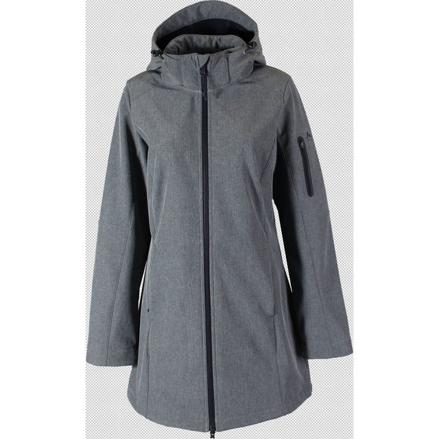 McKinley Damen Softshellmantel Kadino Long night sky mélange Produktbild 0