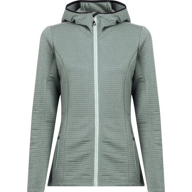 McKinley Damen Unterjacke Aami melange green smoke Produktbild 0