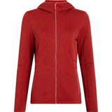 McKinley Damen Unterjacke Aami melange red dark Produktbild 0