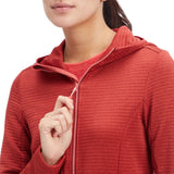McKinley Damen Unterjacke Aami melange red dark Produktbild 3