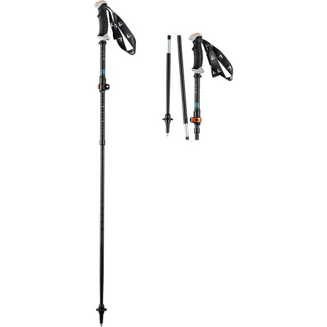 McKinley Damen Wanderstock Whytehike Fold D Faltstock anthrazit-weiß-silbe Produktbild 0