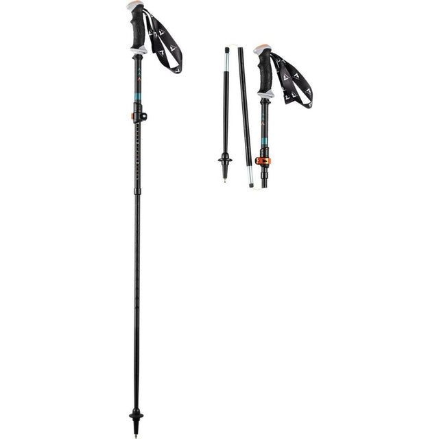 McKinley Damen Wanderstock Whytehike Fold D Faltstock anthrazit-weiß-silbe Produktbild 0