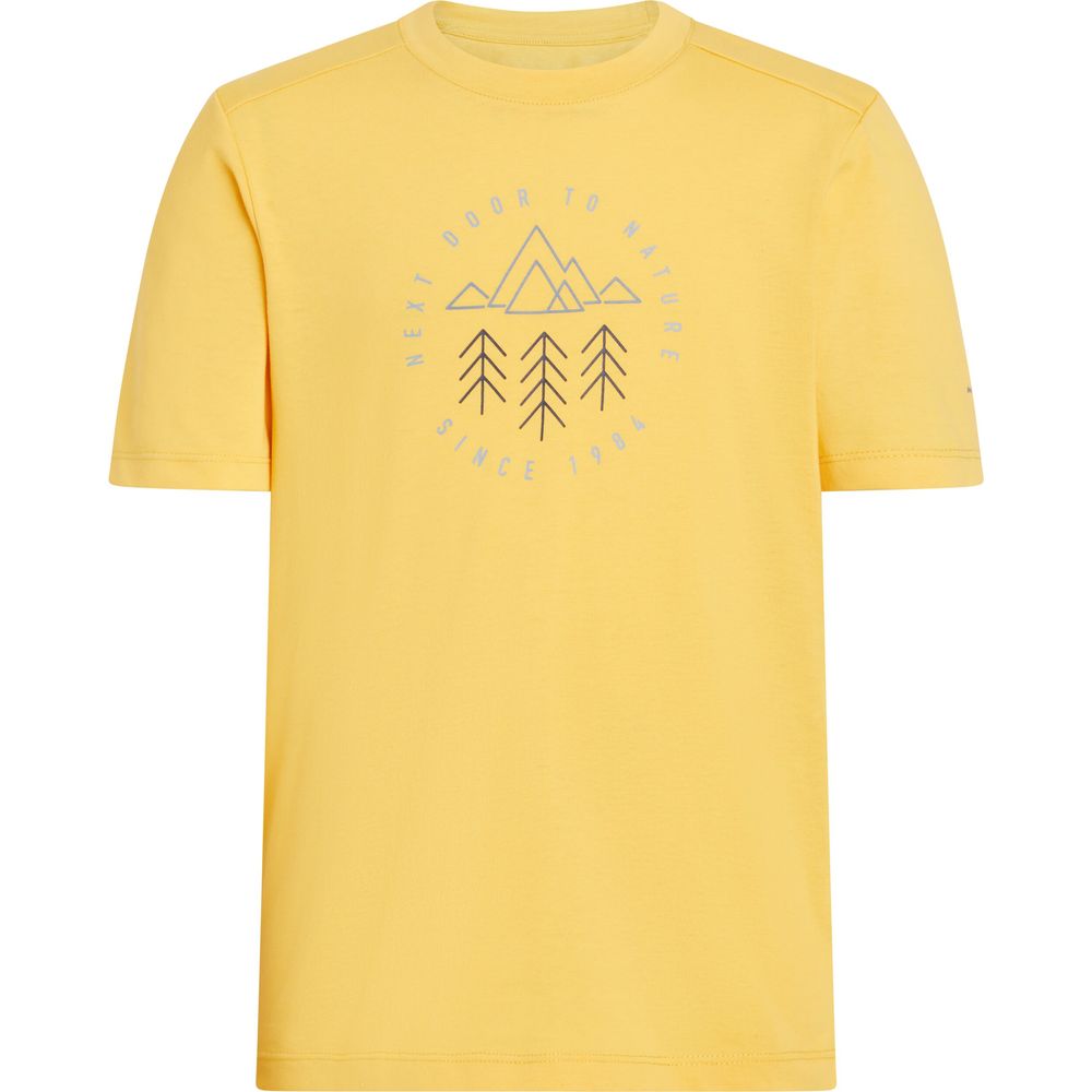 McKinley Ellis II B Kinder T-Shirt yellow dark Produktbild 0
