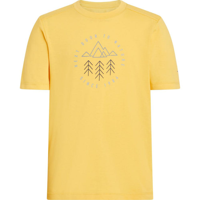 McKinley Ellis II B Kinder T-Shirt yellow dark Produktbild 0