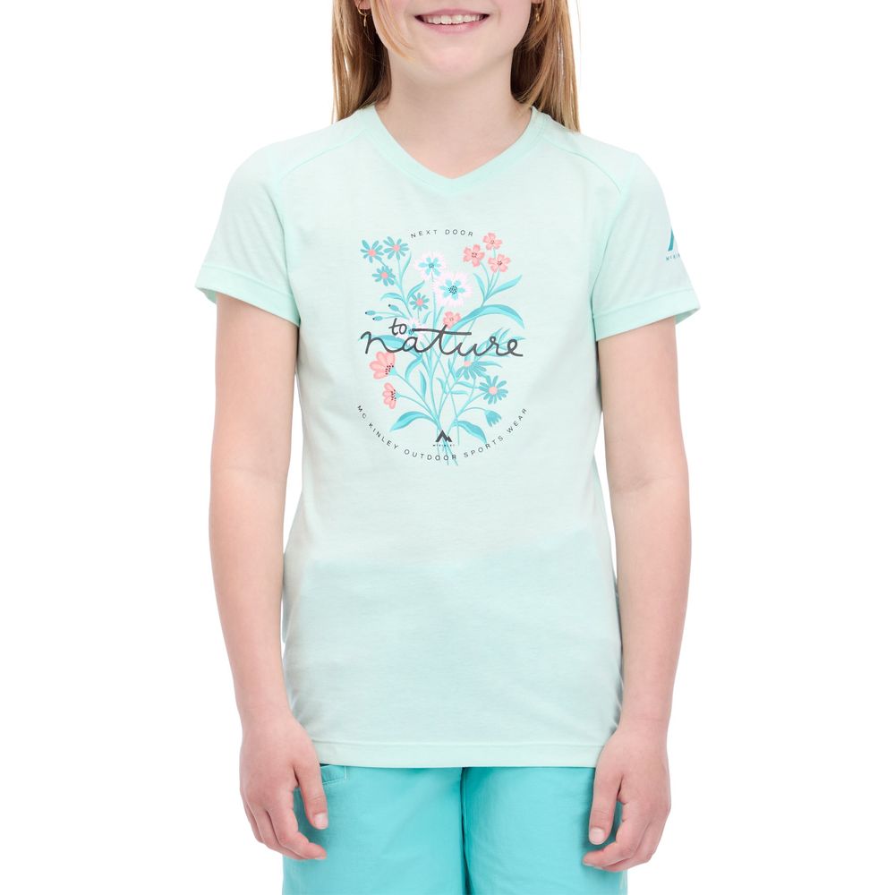McKinley Ellis II G Kinder T-Shirt mint light Produktbild 1