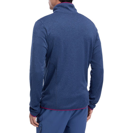 McKinley Herren Fleecejacke Roto IV melange navy brown Produktbild 1