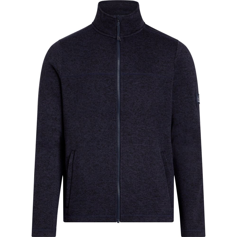 McKinley Herren Fleecejacke Rubin III melange navy Produktbild 0