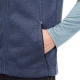 McKinley Herren Fleece-Weste Skeena Vst melange navy Produktbild 2