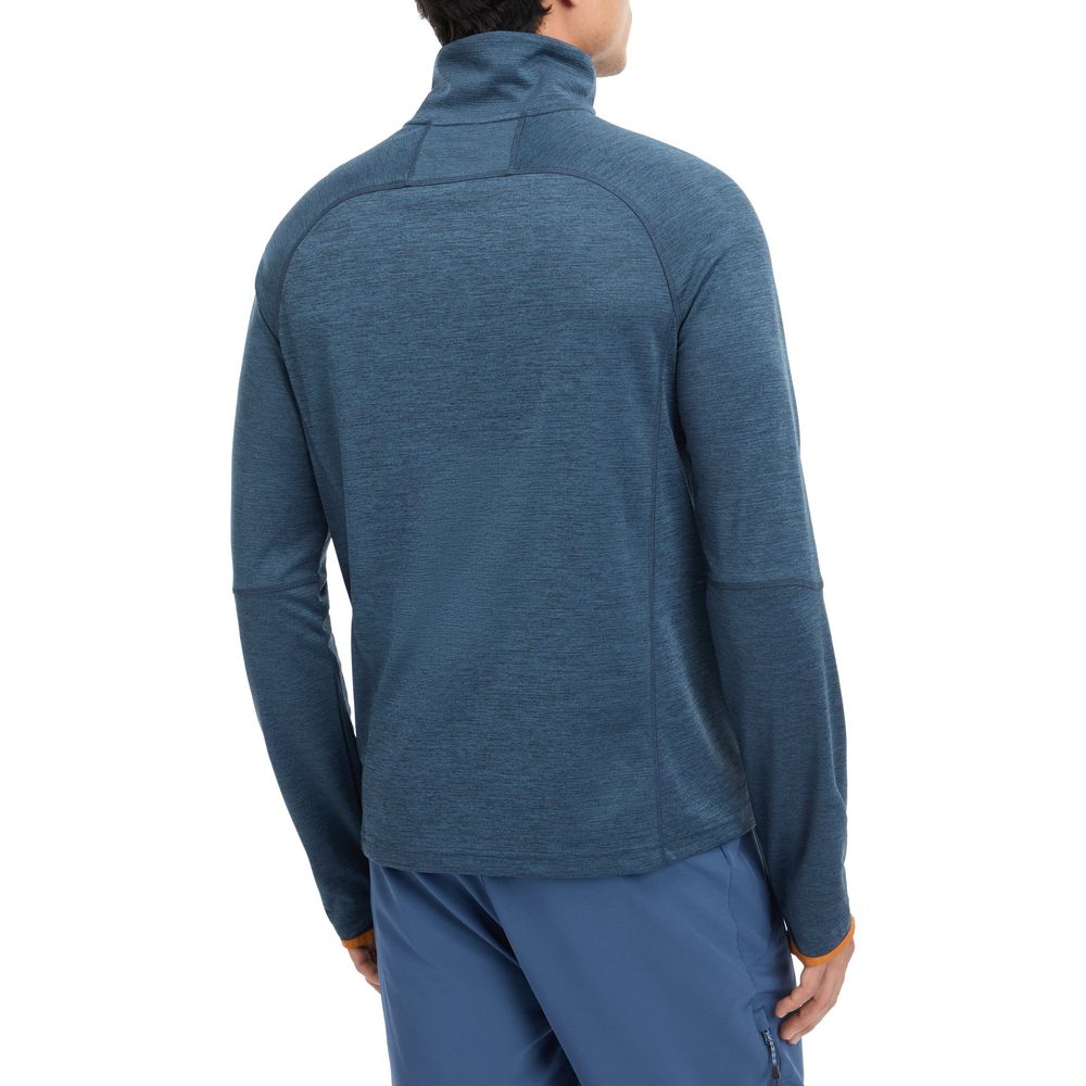 McKinley Herren Langarmshirt Tampo II melange navy Produktbild 1