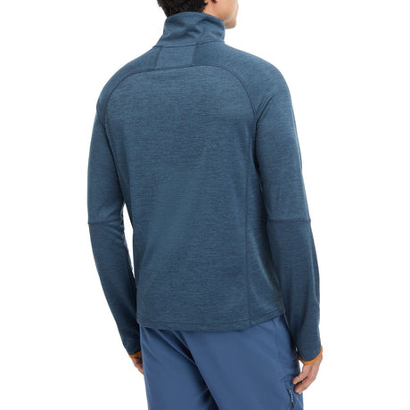 McKinley Herren Langarmshirt Tampo II melange navy Produktbild 1