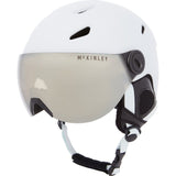 McKinley Herren Skihelm Pulse S2 Visor HS-01 weiß/schwarz/grau Produktbild 0