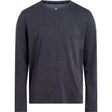 McKinley Hunu LS M Herren Langarmshirt melange/black night Produktbild 0