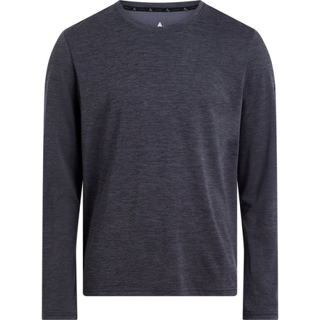 McKinley Hunu LS M Herren Langarmshirt melange/black night Produktbild 0