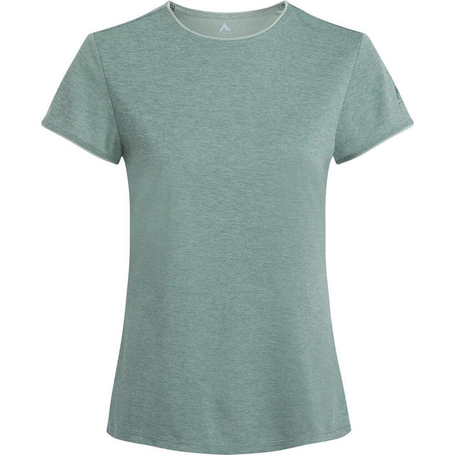 McKinley Hunu W Damen T-Shirt melange green smoke Produktbild 0