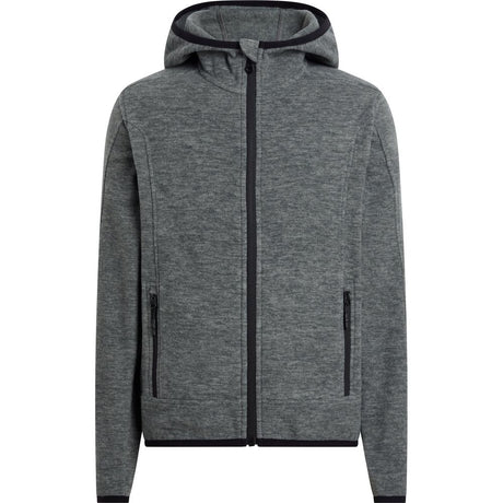 McKinley Ju-Fleece-Jacke Choco Fz Hd Fl B Kinder Fleecejacke melange-anthracite-a Produktbild 0