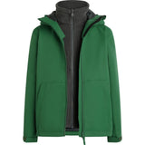 McKinley Ju-Funktions-Jacke Justin 3:1 III B Kinder green-dark-anthracit Produktbild 0