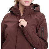 McKinley Kadino Wms Damen Softshelljacke red-wine Produktbild 1