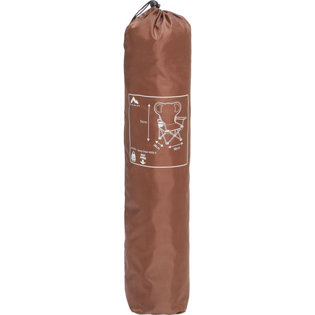 McKinley Kinder Campingstuhl Faro JR Faltstuhl brown dark Produktbild 1