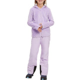 McKinley Kinder Fleecejacke Daisy G lilac black night Produktbild 1